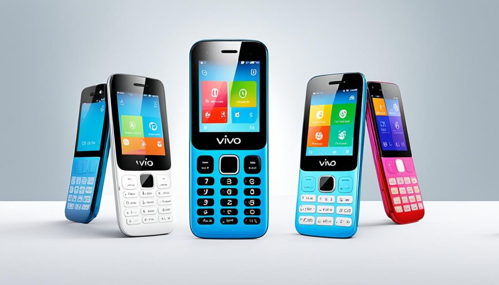 vivo feature phones lineup